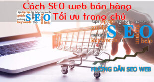 Cách SEO web bán hàng toàn tập